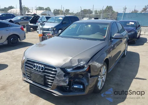 2014 Audi A4 2.0T Premium z USA, uszkodzony, nr VIN WAUEFAFL9EN031380